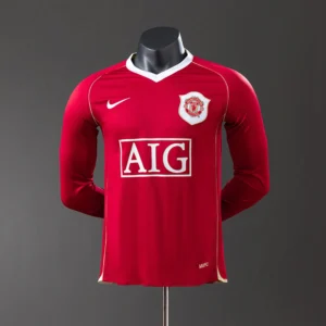 Maillot Manchester United 2006-2007 Domicile Version Retro