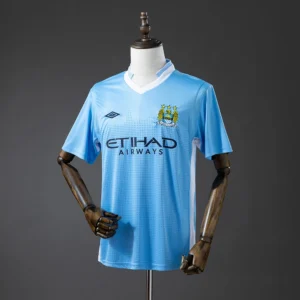 Maillot Manchester City 2011-2012 Domicile Version Retro