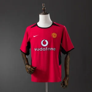 Maillot Manchester United 2002-2004 Domicile Version Retro