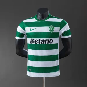 Maillot Sporting Lisbonne 2025-2026 Domicile Version Joueur