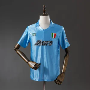 Maillot Naples 1990-1991 Domicile Version Retro