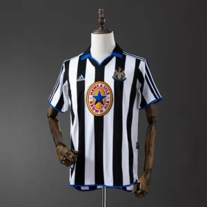 Maillot Newcastle 1999-2000 Domicile Version Retro