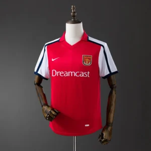 Maillot Arsenal 2001-2002 Domicile Version Retro