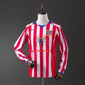 Maillot Atlético Madrid 2004-2005 Domicile Version Retro