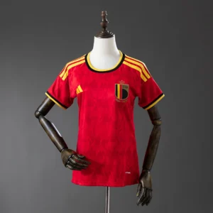 Maillot Belgique Coupe Du Monde 2026 Domicile Version Femme