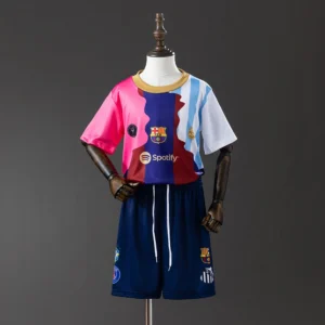 Kit enfant Maillot + Short Concept Messi Commémoration