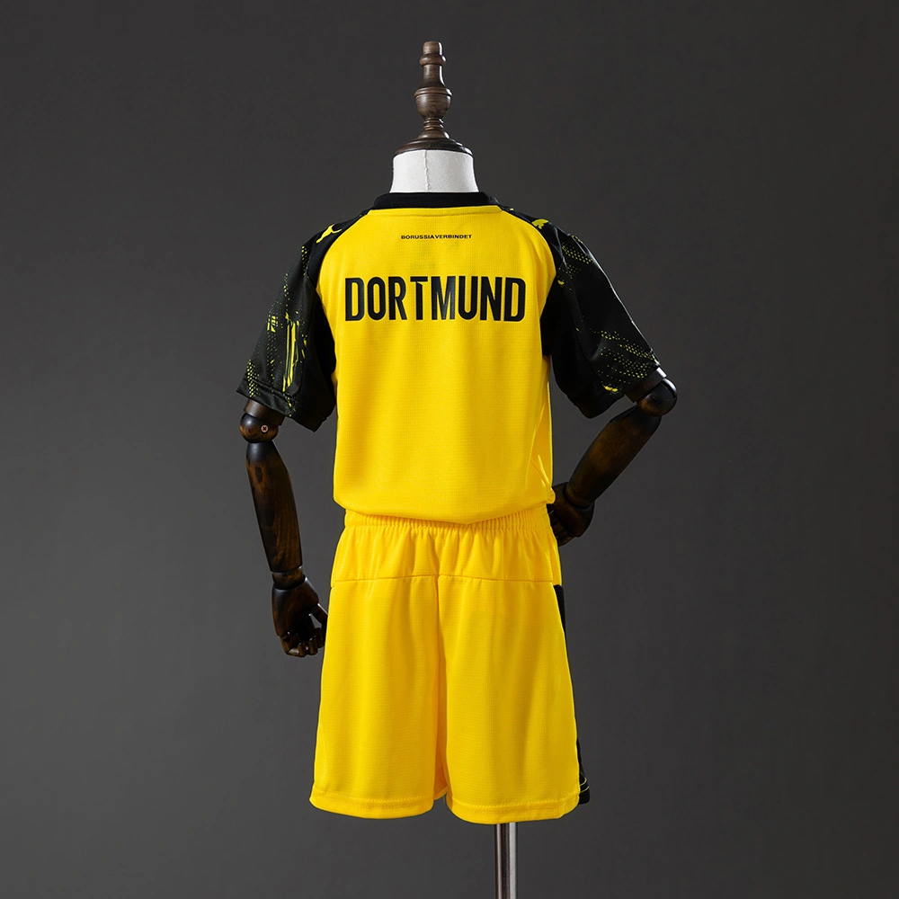 Kit enfant Maillot + Short Dortmund Domicile 2025/2026 – Image 2