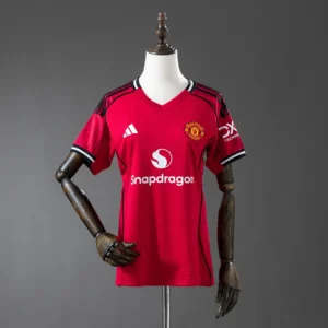 Maillot Manchester United 2025-2026 Domicile Version Femme