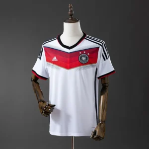 Maillot Allemagne Coupe Du Monde 2014 Domicile Version Retro