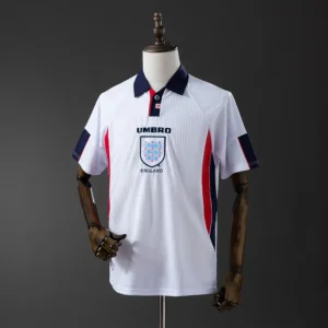 Maillot Angleterre Coupe Du Monde 1998 Domicile Version Retro