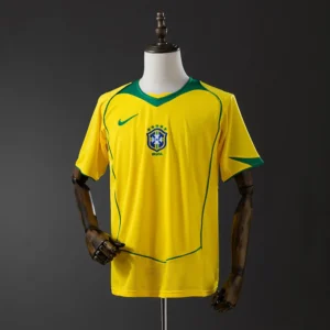 Maillot Brésil 2004 Domicile Version Retro