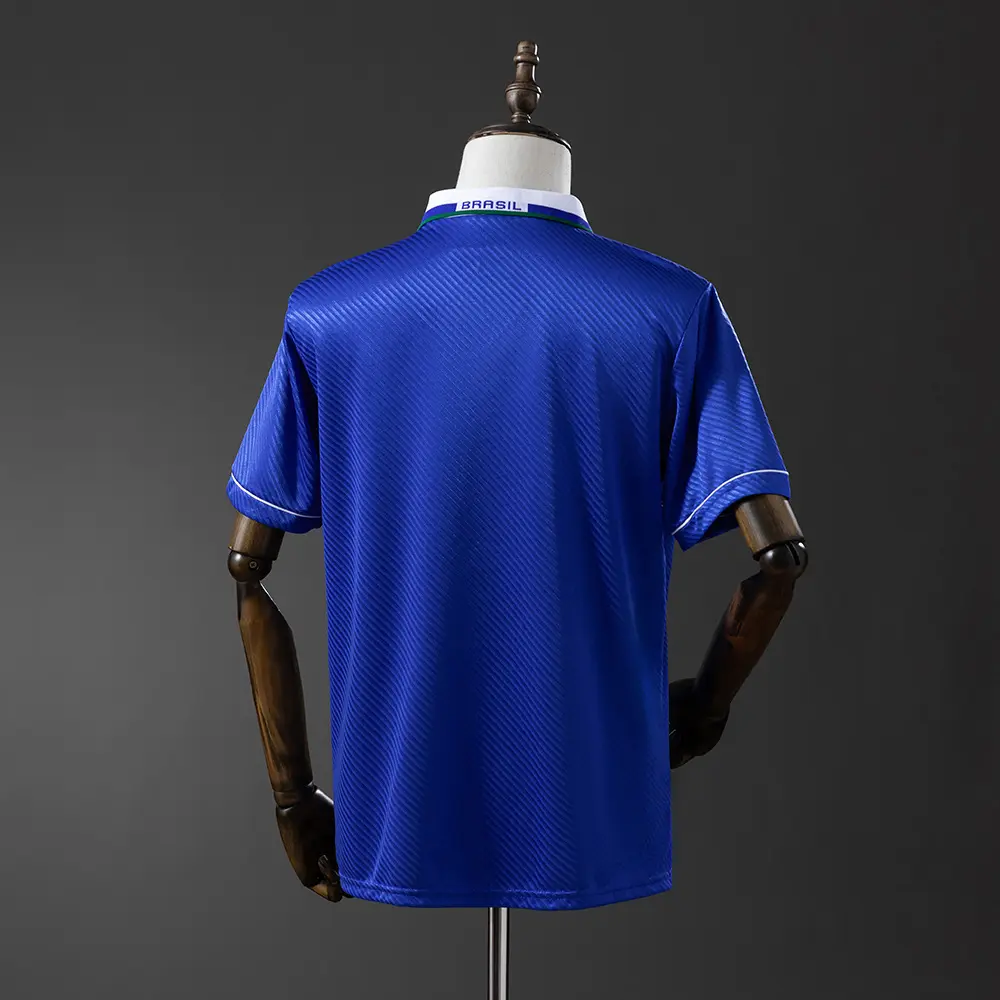 Maillot Brésil Coupe Du Monde 1994 Extérieur Version Retro – Image 2