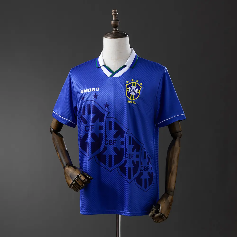Maillot Brésil Coupe Du Monde 1994 Extérieur Version Retro