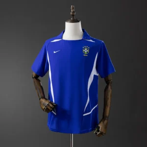 Maillot Brésil Coupe Du Monde 2002 Extérieur Version Retro