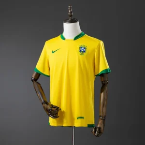 Maillot Brésil Coupe du Monde 2006 Domicile Version Retro