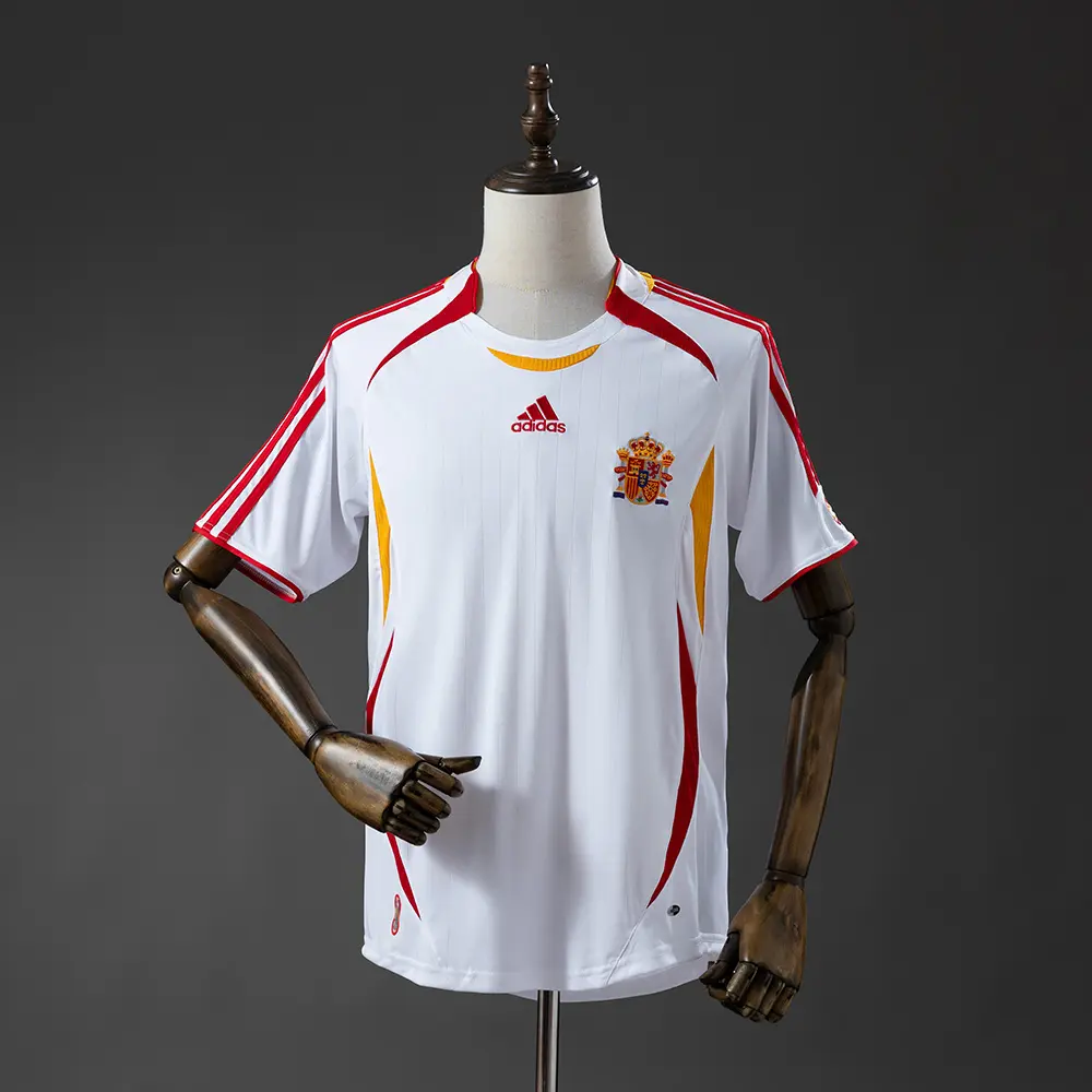 Maillot Espagne Coupe Du Monde 2006 Extérieur Version Retro
