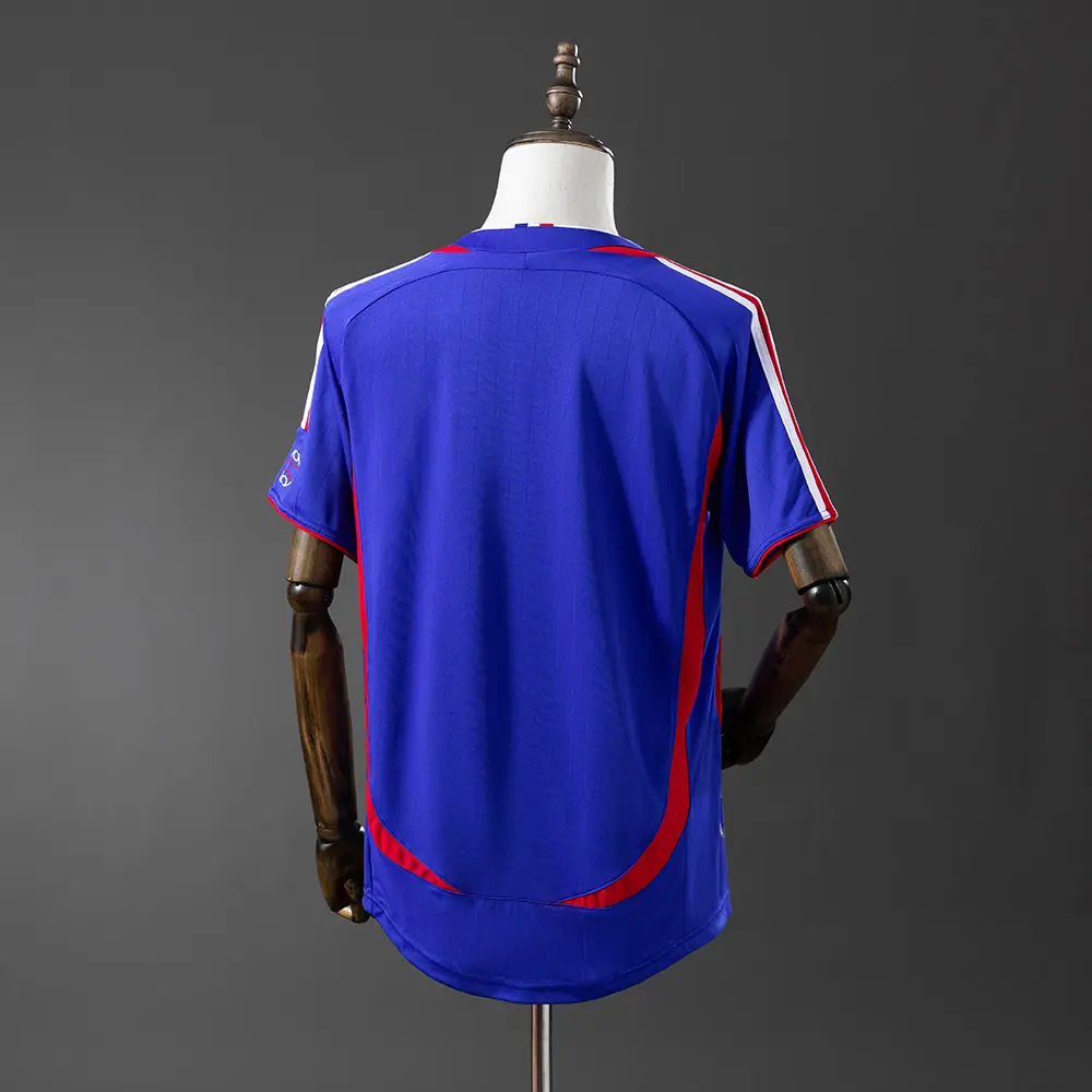 Maillot France Coupe du Monde 2006 Domicile Version Retro – Image 2