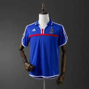 Maillot France Euro 2000 Domicile Version Retro