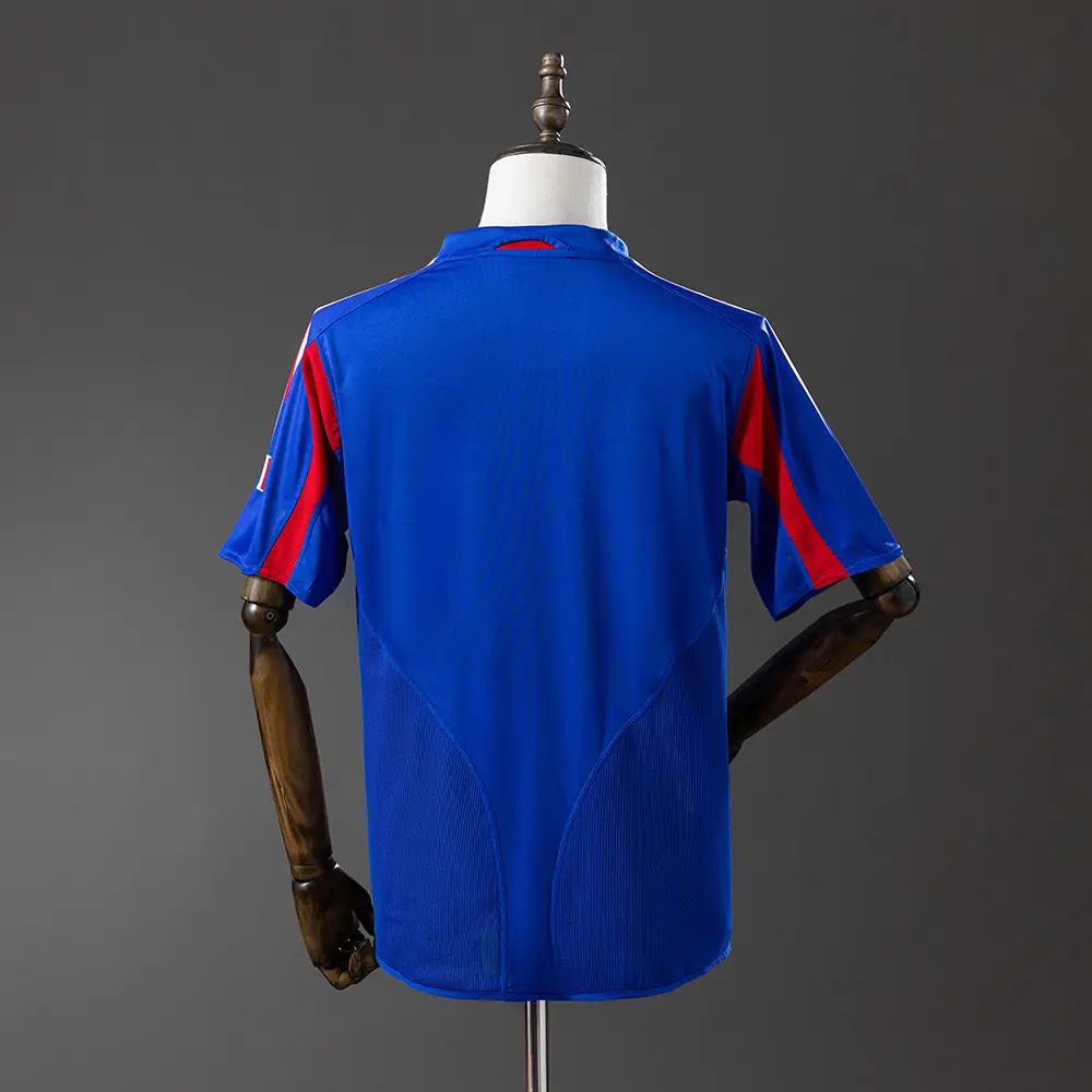 Maillot France Euro 2004 Domicile Version Retro – Image 2