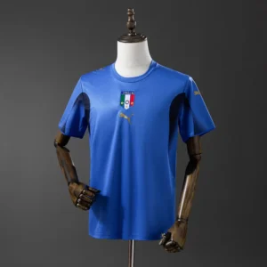 Maillot Italie Coupe Du Monde 2006 Domicile Version Retro
