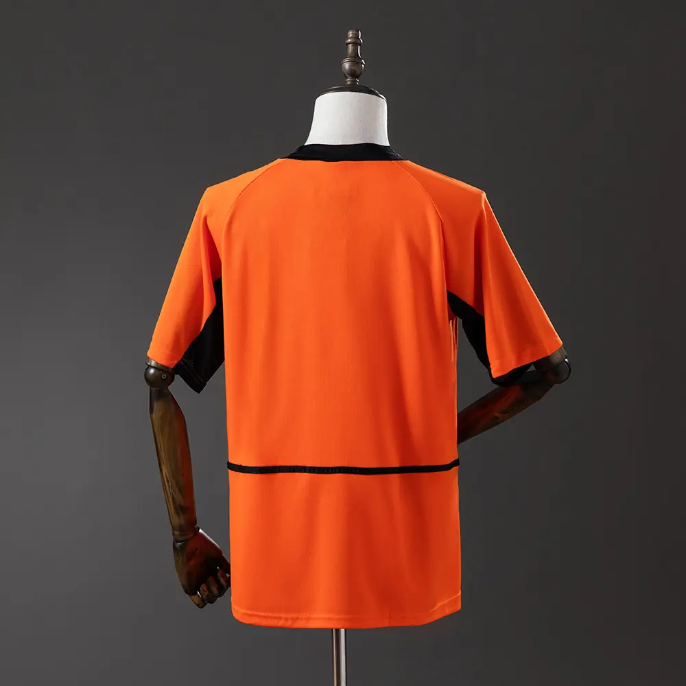 Maillot Pays-Bas Coupe du Monde 2002 Domicile Version Retro – Image 2