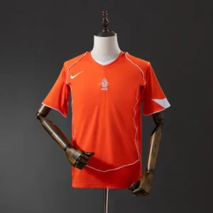 Maillot Pays-Bas Euro 2004 Domicile Version Retro