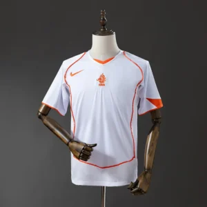 Maillot Pays-Bas Euro 2004 Extérieur Version Retro