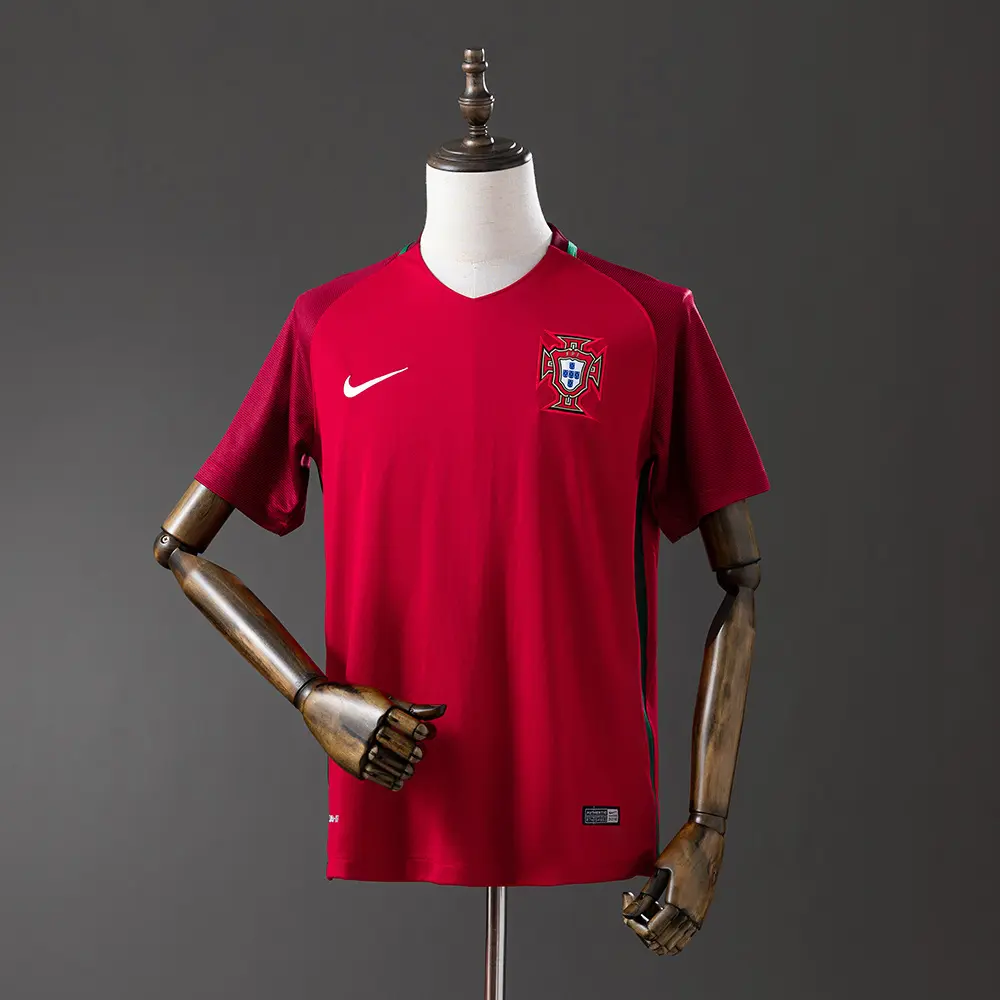 Maillot Portugal Euro 2016 Domicile Version Retro
