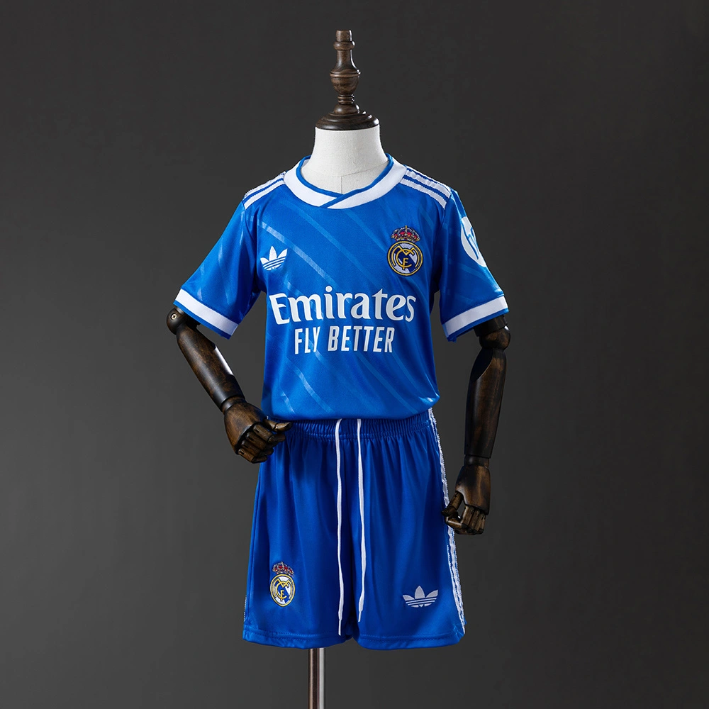 Kit enfant Maillot + Short Real Madrid Third 2025/2026