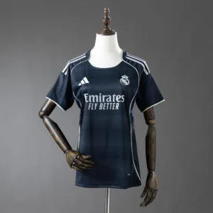 Maillot Real Madrid 2025-2026 Extérieur Version Femme