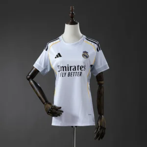 Maillot Real Madrid 2025-2026 Domicile Version Femme