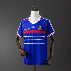 Maillot France 1998 Domicile Version Retro