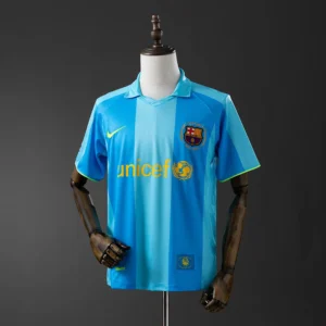 Maillot FC Barcelone 2007-2008 Extérieur Version Retro