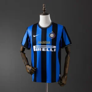 Maillot Inter Milan 2009-2010 Domicile Version Retro