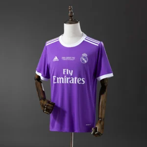 Maillot Real Madrid 2016-2017 Extérieur Version Retro