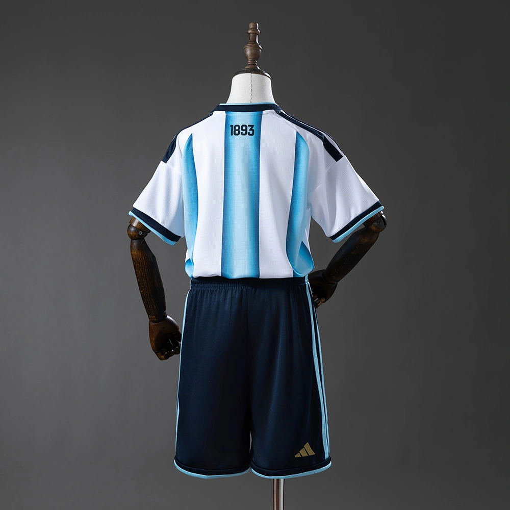 Kit enfant Maillot + Short Argentine Domicile 2025/2026 – Image 2