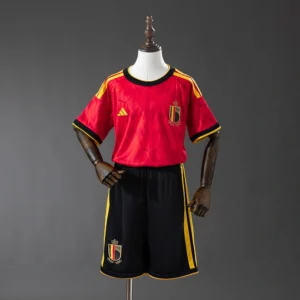Kit enfant Maillot + Short Belgique Domicile 2025/2026