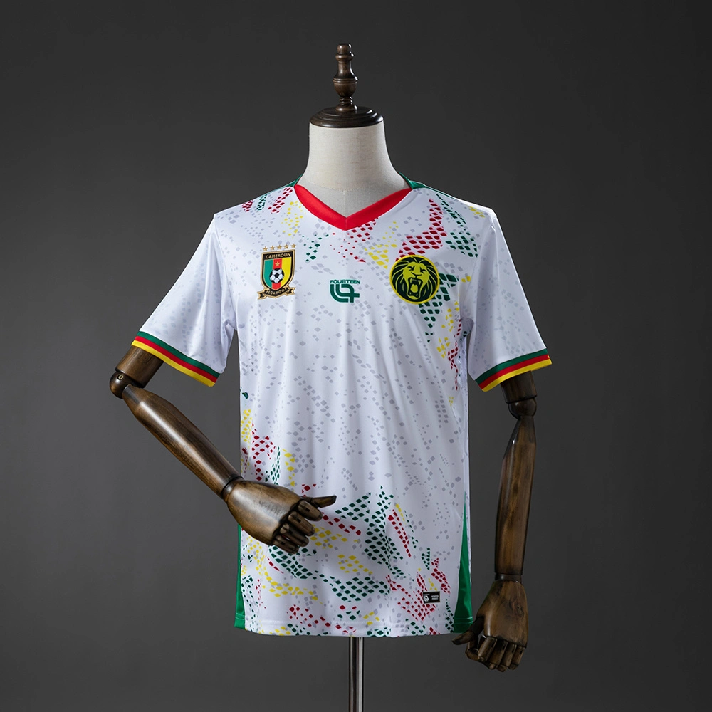 Maillot Cameroun Coupe Du Monde 2026 Extérieur Version Joueur