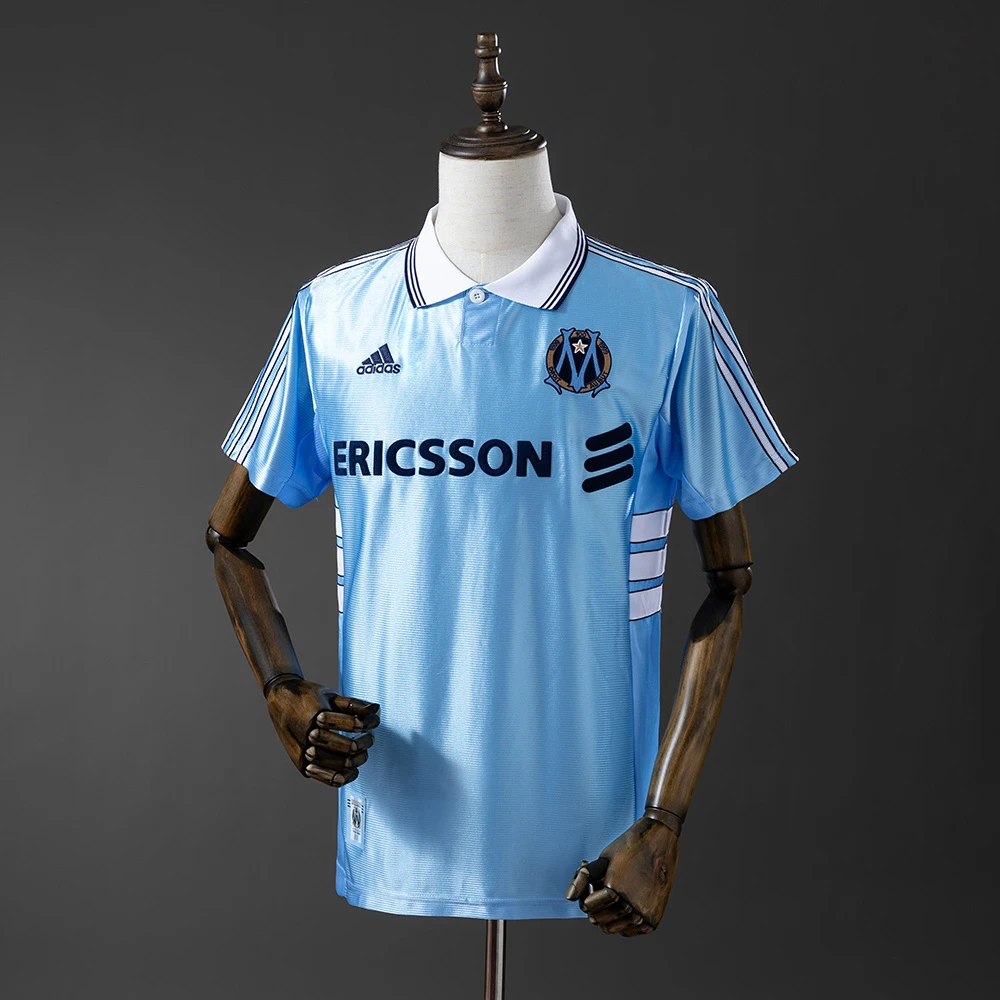 Maillot Marseille/OM 1998-1999 Extérieur Version Retro