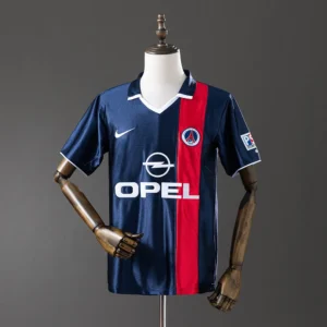 Maillot PSG 2001-2002 Domicile Version Retro