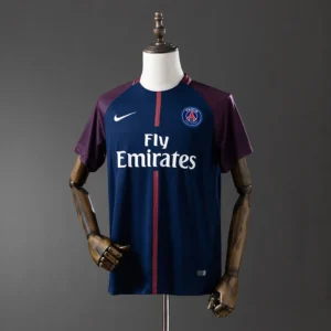 Maillot PSG 2017-2018 Domicile Version Retro
