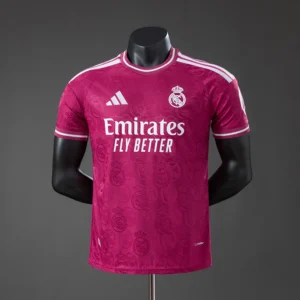 Maillot Real Madrid Rose 2026-2027 Extérieur Version Joueur